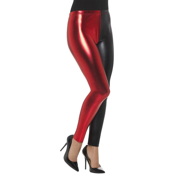 RED &BLACK LEGGINGS